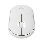 Logitech Pebble M350 Óptico Bluetooth Blanco Crudo  Ratón