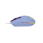 Logitech Gaming Mouse G203 LightSync 8000dpi Lila  Ratón
