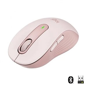 Logitech M650 Signature Grande Rosa  Ratón