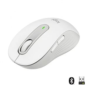 Logitech M650 Signature Grande Blanco  Ratón