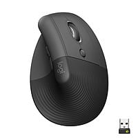 Logitech Lift Grafito Ergonómico Vertical 4 botones | Ratón Inalámbrico