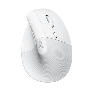 Logitech Lift for Mac Blanco  Ratón ergonómico vertical