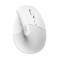 Logitech Lift for Business Blanco crudo - Ratón ergonómico vertical