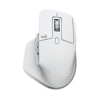 Logitech MX Master 3S | Ratón Inalámbrico Bluetooth Sensor Óptico 8000 DPI Blanco Pálido