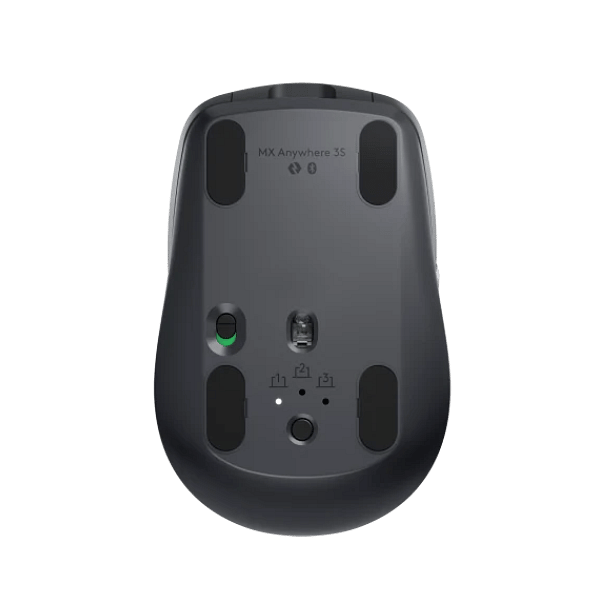 Logitech MX Anywhere 3S  Ratón Inalámbrico Bluetooth Silencioso 8000 DPI Grafito