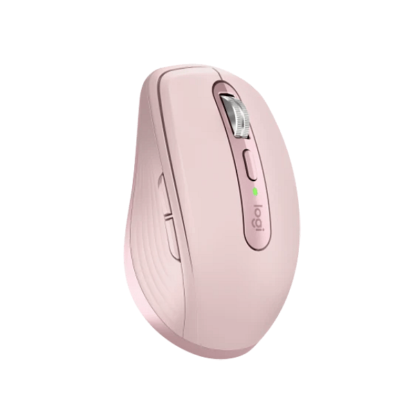 Logitech MX Anywhere 3S  Ratón Inalámbrico Bluetooth Silencioso 8000 DPI Rosa