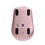 Logitech MX Anywhere 3S  Ratón Inalámbrico Bluetooth Silencioso 8000 DPI Rosa