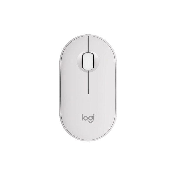 Pebble Mouse 2 M350s Óptico Bluetooth Blanco  Ratón