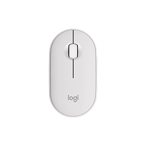 Pebble Mouse 2 M350s Óptico Bluetooth Blanco  Ratón