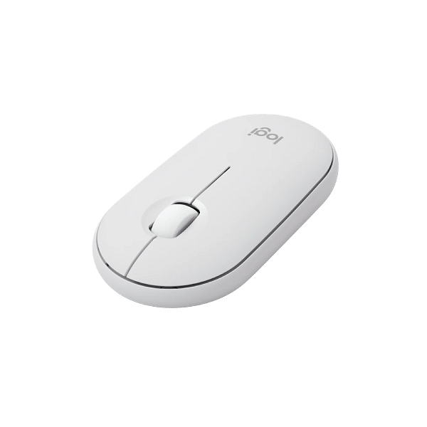 Pebble Mouse 2 M350s Óptico Bluetooth Blanco  Ratón