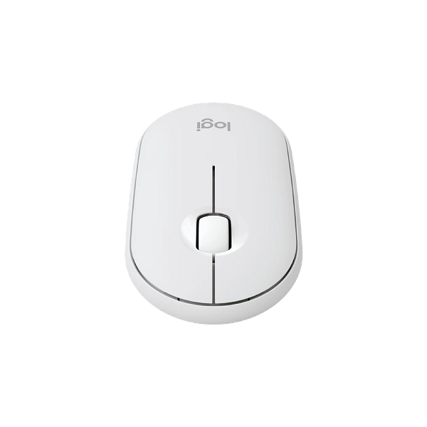 Pebble Mouse 2 M350s Óptico Bluetooth Blanco  Ratón