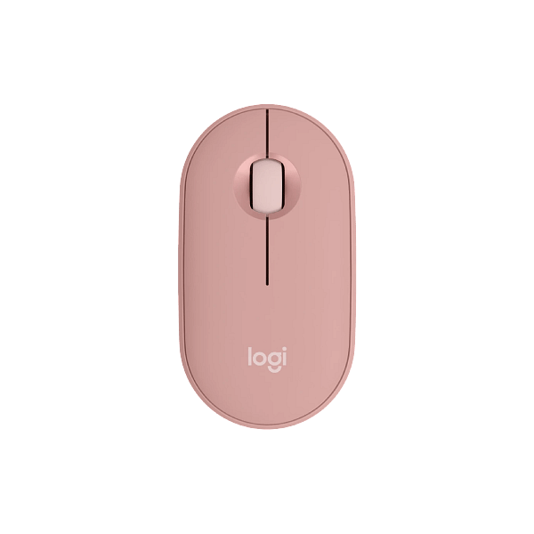 Pebble Mouse 2 M350s Óptico Bluetooth Rosa  Ratón