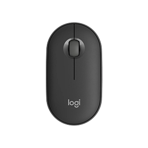 Pebble Mouse 2 M350s Óptico Bluetooth Grafito  Ratón