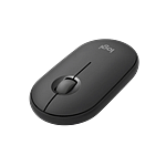 Pebble Mouse 2 M350s Óptico Bluetooth Grafito  Ratón