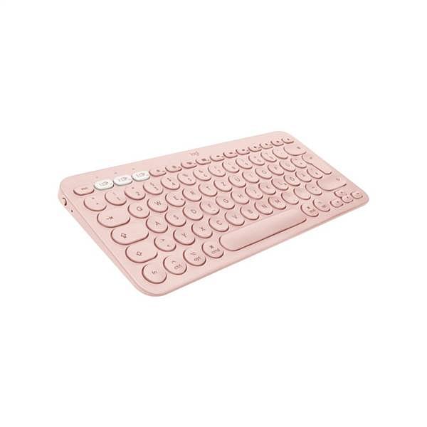 Logitech K380 Multidispositivo Rosa Bluetooth ES  Teclado