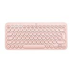 Logitech K380 Multidispositivo Rosa Bluetooth ES  Teclado