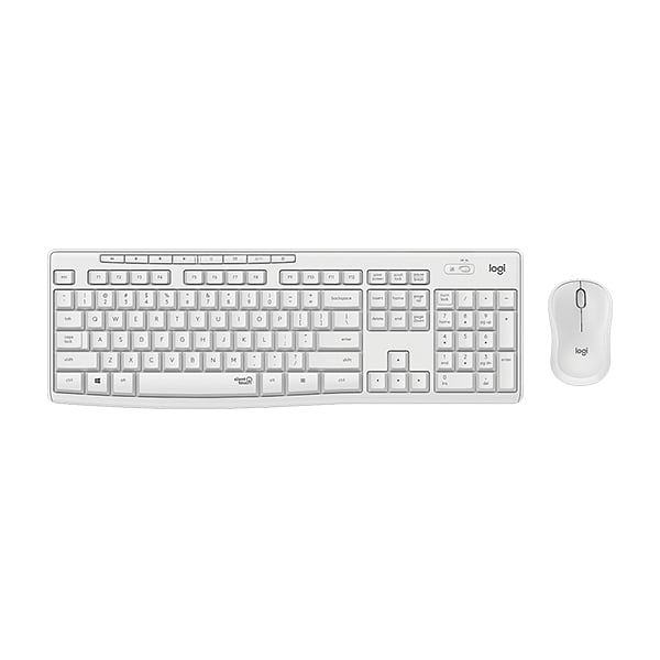 Logitech Silent Touch MK295 Blanco  Kit de teclado y ratón