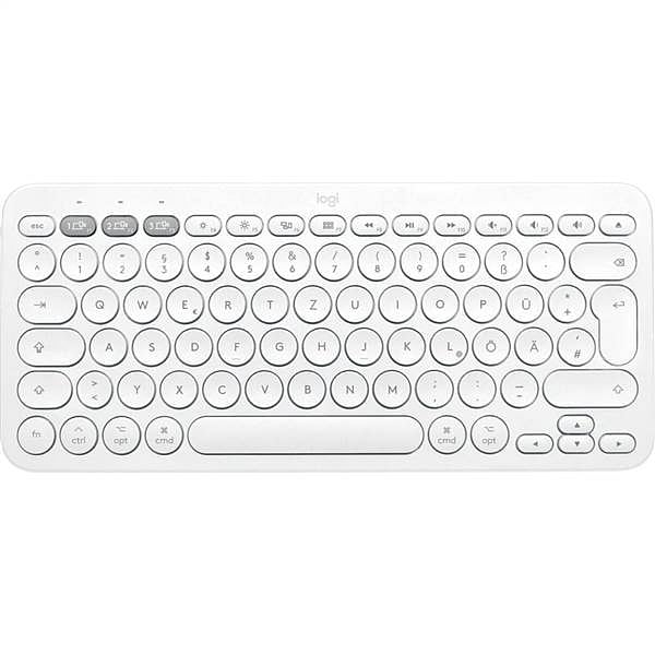 Logitech K380 for Mac Bluetooth Multidispositivo Blanco Crudo ES  Teclado