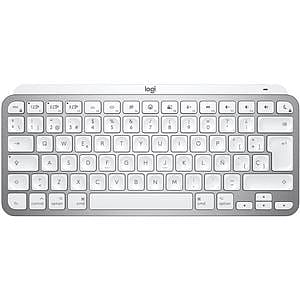 Logitech MX Keys Mini para Mac Retroiluminado Gris Pálido ES  Teclado