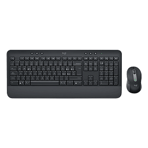 Logitech MK650 graphite wireless  Kit de teclado y ratón