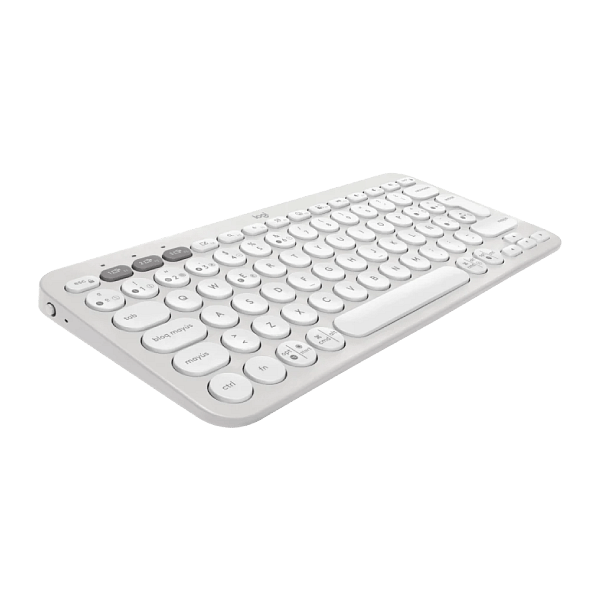 Logitech Pebble Keys 2 K380S Blanco  Teclado Bluetooth