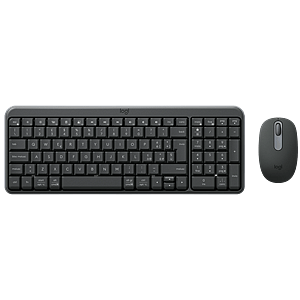 Logitech MK250 Compact Bluetooth Wireless  Teclado y Ratón Pack Oficina