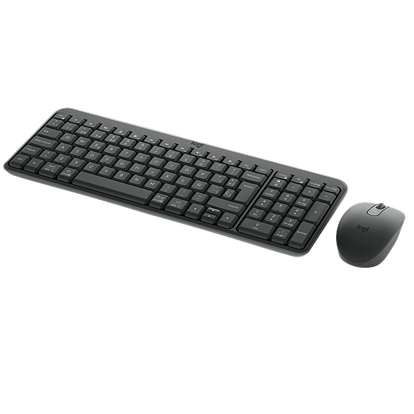Logitech MK250 Compact Bluetooth Wireless  Teclado y Ratón Pack Oficina