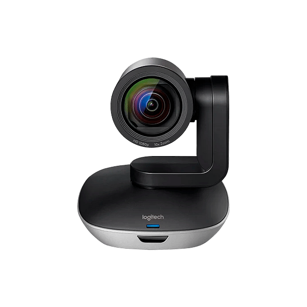 Logitech Group Cámara  Sistema de manos Libres  Hub  Mando a distancia  Para Videoconferencias en salas de reunión grandes y medianas