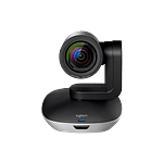 Logitech Group Cámara  Sistema de manos Libres  Hub  Mando a distancia  Para Videoconferencias en salas de reunión grandes y medianas