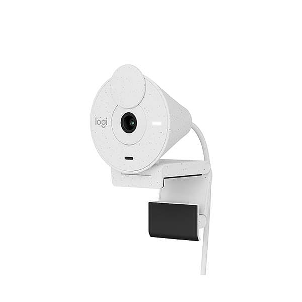 Logitech Brio 300 Blanco Crudo Full HD  USB C  Webcam