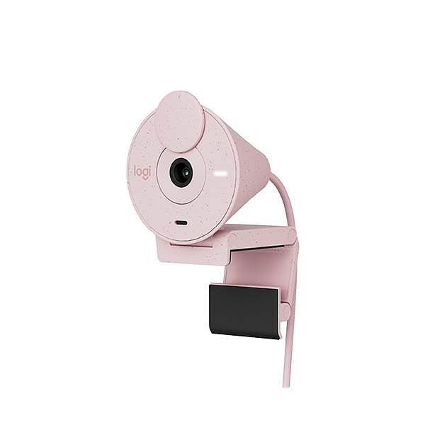 Logitech Brio 300 Rosa Full HD  USBC  Webcam