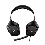 Logitech G332 Negro  Rojo Gaming  Auriculares