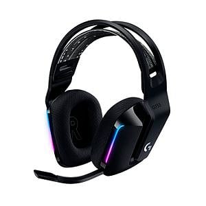 Logitech G733 Gaming LightSpeed RGB Black  Auriculares con Microfono Inalámbricos