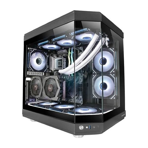 Mars Gaming MC3T Panoramica  Caja ATX Cristal Templado