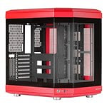 Mars Gaming MC3T Panoramica  Caja ATX Cristal Templado Rojo