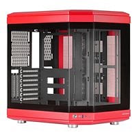 Mars Gaming MC-3T Panoramica | Caja ATX Cristal Templado Rojo