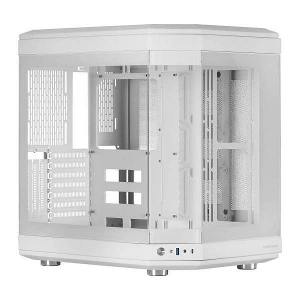 Mars Gaming MC3T Panoramica  Caja ATX Cristal Templado Blanca