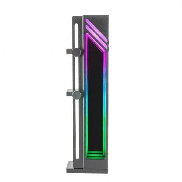 Mars Gaming Soporte Tarjeta gráfica ARGB Infinity Mirror MCAGCB Black Compatibilidad Universal