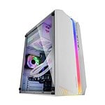 Mars Gaming MCS1 ARGB  Caja MicroATX Cristal Templado Blanca