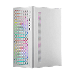 Mars Gaming MCCore FRGB   Caja MicroATX Cristal Templado Blanca