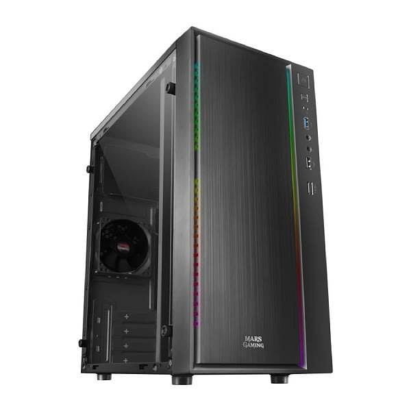 Mars Gaming MCM RGB  Caja MicroATX Cristal Templado