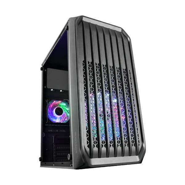 Mars Gaming MCS2 ARGB   Caja MicroATX Cristal Templado