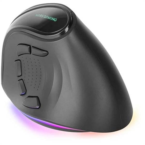 Mars Gaming MMSK  Ratón Gaming Inalámbrico Vertical 8400 DPI Black