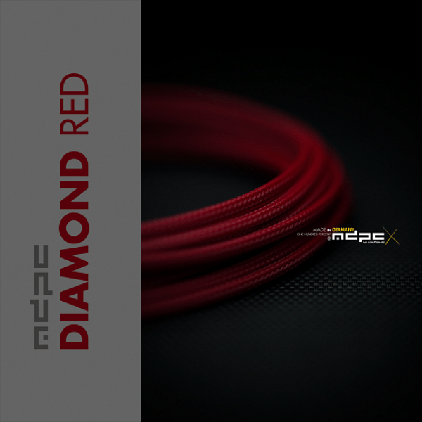 MDPCX Rojo Diamante 1m grosor de 1778mm  Funda de cable