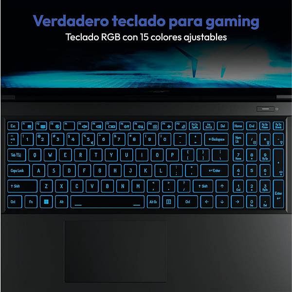 Medion Erazer Crawler E30e  Portátil Intel Core i5 12450H 16GB DDR4 512GB NVMe RTX 2050 156 Full HD FreeDOS