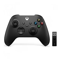 Microsoft Mando Inalámbrico Xbox + adaptador - Gamepad
