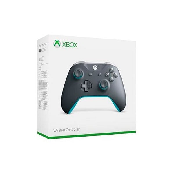 Microsoft Xbox Mando inalámbrico GrisAzul  Gamepad