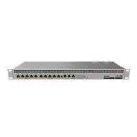Mikrotik RB1100AHx4 Dude edition | Router 1U 13x Gigabit 60GB M.2 drive