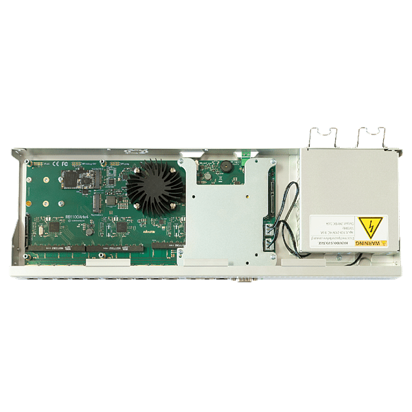 Mikrotik RB1100AHx4 Dude edition  Router 1U 13x Gigabit 60GB M2 drive