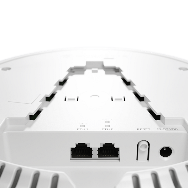 Mikrotik cAP ax  Punto de acceso AP WiFi6 PoE AX1800 2xGbE Doble Banda Techo